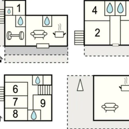 Vila Sleeps 22 With Pool Air Con And Wifi Makarská